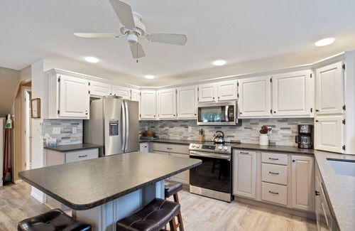 Sunrise Beach House | Lakefront Retreat w/Private Dock, Kayaks, Swim Mat & Lake Views