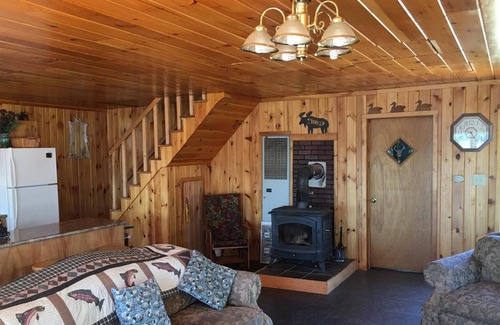 Cherryfield Cabin | Lakefront vacation Cabin on Pleasant River Lake.