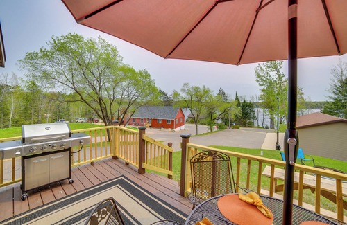Townsend Cottage | Lakefront Wisconsin Home w/Boat Dock & Fire Pit!