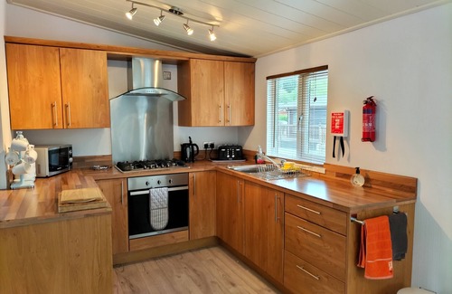 Troutbeck Bridge Cabin | Lakeside 15 – Stunning Lodge on White Cross Bay, Lake Windermere (No Pets)