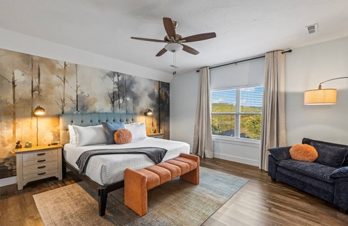 Hollister Cabin | Lakeside Escape Hot Tub | Fire Pit | Bowling Alley | Game Room | HGTV Design