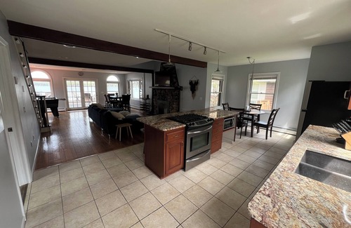 Lake Pocotopaug House | Lakeside Home: Pet-Friendly Retreat with Breathtaking Sunsets