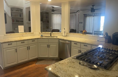 Morgan House | Lakeside Retreat on Lake Whitney | Game Room, Hammock Area | Family-Friendly Fun
