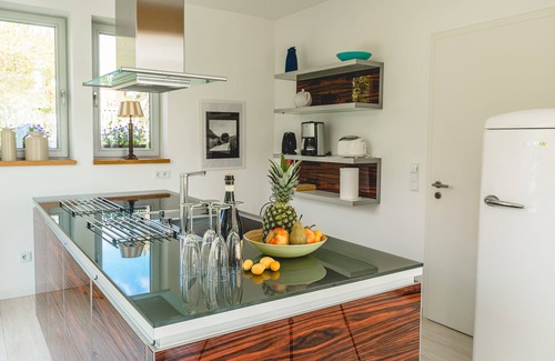 Kogel Apartment | Lakeview 1 dream apartment on Lake Salem child-friendly W-LAN