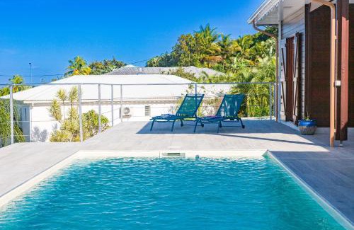 Sainte-Rose Villa | Lala Mangue-4chambres-8pers-piscine privée-vue mer