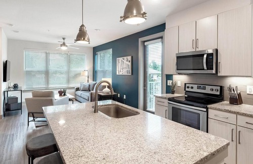 Charlotte Apartment | Landing | Beautiful 1BD, Clubhouse, Yoga Studio