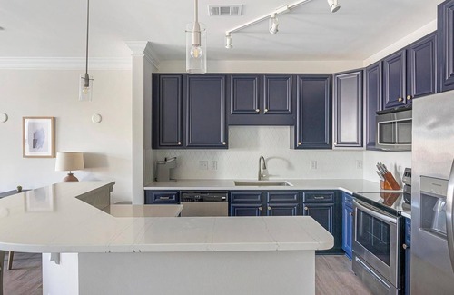 Cary Apartment | Landing | Chic 1BD, Gym, Pool
