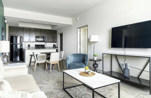 Eastwood Village Apartment | Landing | Stylish 2BD, Gym, Rooftop Lounge