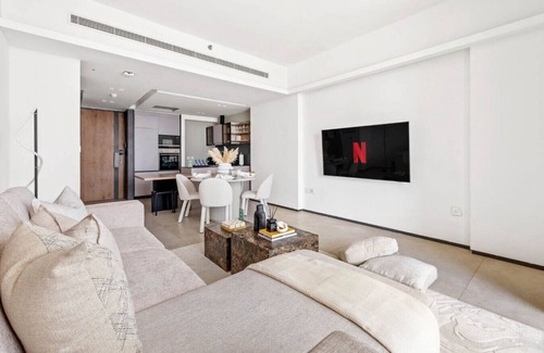 Dubai Apartment | Large 2BR with Work Desk Pool Gym and Kids Area