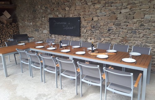 Saint-Privat-du-Dragon Cottage | Large cottage "Chez Marinette" sleeps 15