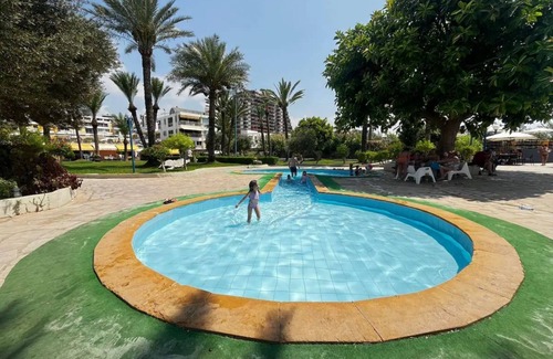 Jounieh House | Large Duplex Chalet in Kaslik-2bedrooms-3 balconies, 4 pools, tennis,private Beach