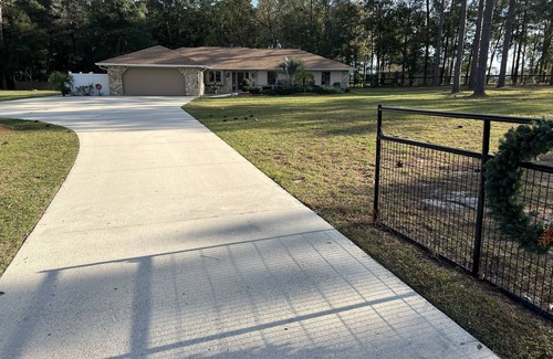 Fellowship House | Large Family sized Home 2 acre Fenced Yard, Covered Pool, Hot tub. WEC next door