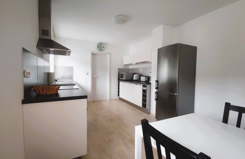 Braunsen Apartment | Large modern apartment for 6 people with garden next to the forest