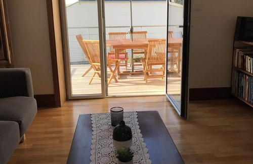 Saint-Guenole House | Large renovated house near the beaches and the port, with sun terrace