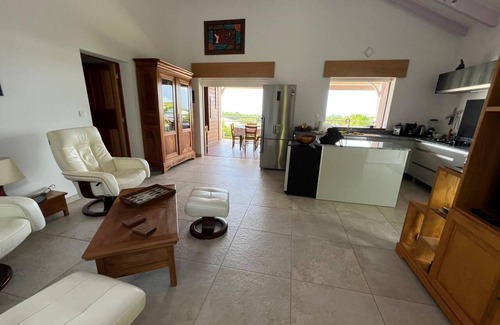 Deshaies Villa | Large villa with sea view, ground floor living area, private swimming pool not overlooked