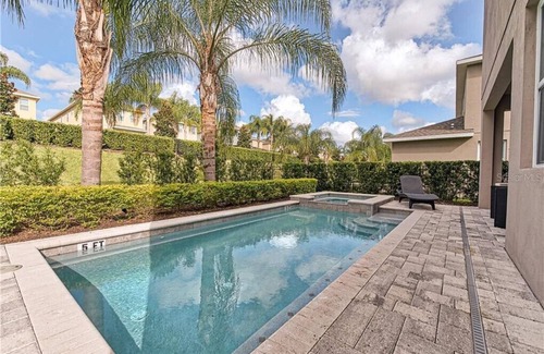 West Kissimmee Villa | Last Minute Disney Getaway! Villa with Private Pool & Hot Tub. Book Now! #65869