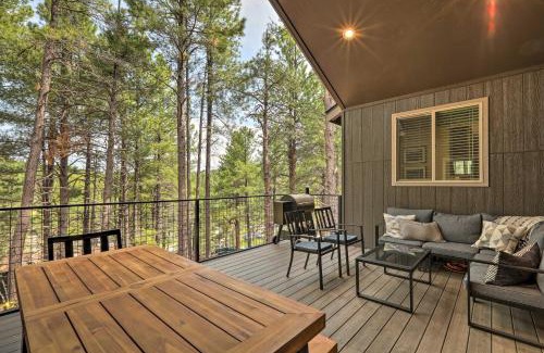 Kachina Village House | Lavish National Forest Retreat with Hot Tub and Views!