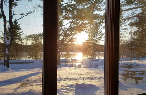 Penobscot County House | Lazy Bear Cabin With River Views! Gateway to Katahdin region!