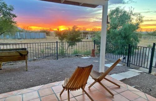 Diamond Bell Ranch House | Lazy H Bar Desert Outpost Ranch House with Pool and Hot Tub