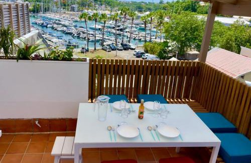 Pointe-a-Pitre Apartment | Le "61" MARINA ROOFTOP 2CH 2SDB TERRASSE MARINA