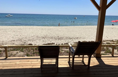 Ghisonaccia House | Le B48 - Ghisonaccia - feet in the water - Plage de Vignale