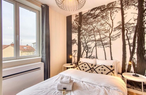 5th Arrondissement Apartment | Le Cèdre Bleu - Bel appart climatisé quartier point du jour Lyon 5