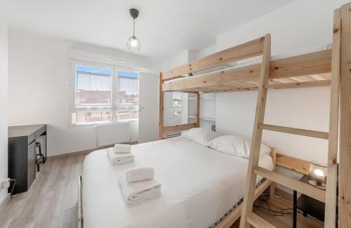 Rocabey - Alsace - Gare Apartment | Le Canephora - 800m mer, terrasse, parking, 400m gare