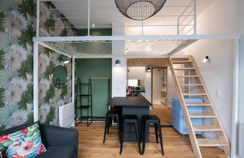 Lyon City Centre Apartment | Le Canopée - Beau studio atypique quais du Rhône