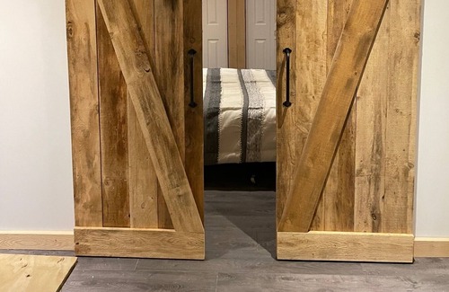 Beaulac-Garthby Ski Chalet | Le Chalet Bleu Directement sur le lac Spa,descente DE Bateau ,quai, ET Motoneige