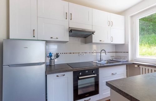Trevignin Apartment | "Le Colombier" in the gîte "Le Pré Charville" with view on the mountains, outdoor pool heated