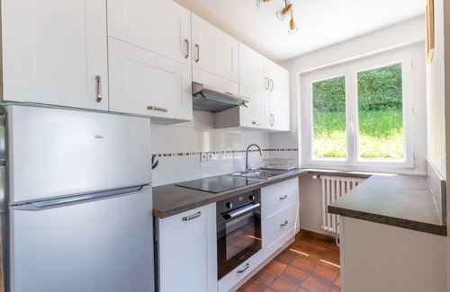 Trevignin Apartment | "Le Colombier" in the gîte "Le Pré Charville" with view on the mountains, outdoor pool heated