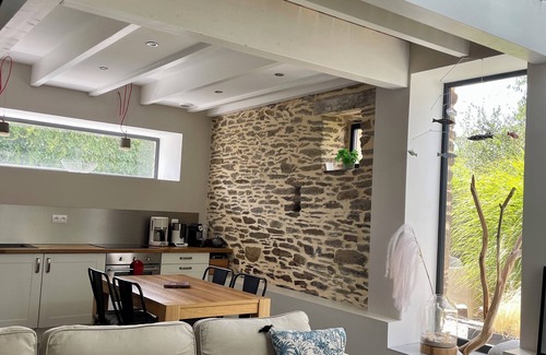 Plougonvelin House | Le Courleau Lodge *, charm and character, near the beach of Trez-Hir