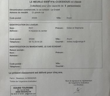 Arcon Apartment | Le Crozet