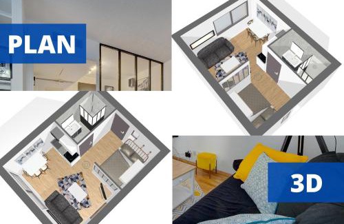 Cannes Old Town Apartment | Le Dol - 150m plages - Suquet - Verrière Côte d'azur