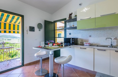 Castellina Marittima Apartment | Le Farsiche by Interhome