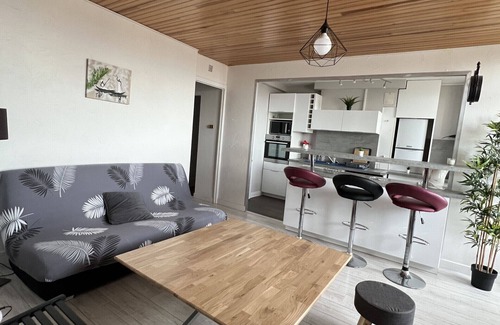 Minimes - Barriere de Paris Apartment | Le Gemini, 6p - Wifi/Métro/Vue - proche Airbus