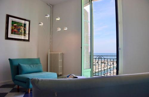 Menton Apartment | "Le Grand Hotel" Prestigieux et Unique, Vue Mer