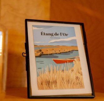 Perols Apartment | Le Mazet de l'Or - Climatisation et vue sur l'étang