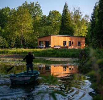 Ponts-et-Marais Cabin | Le Nichoir du Marais - écolodge