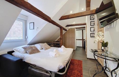 Bernardswiller Apartment | Le NID DE CIGOGNE - Calme - Neuf - CLIMATISATION - Haut de gamme - Dernier étage