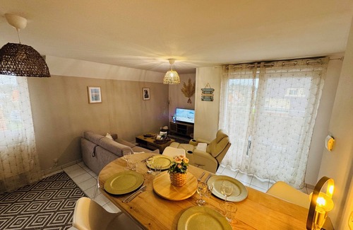 Berck-sur-Mer Apartment | Le Paillette T2 400 m de la Plage Berck