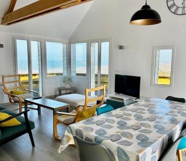 Saint-Come-de-Fresne House | Le perchoir avec vue mer, à 300m de la plage