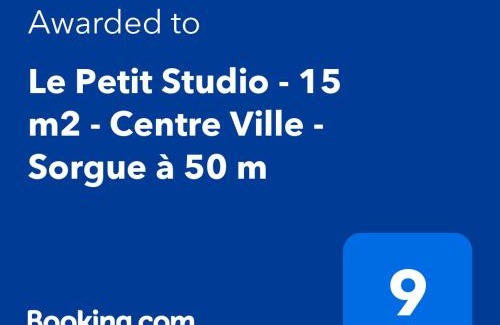 L'Isle-sur-la-Sorgue Apartment | Le Petit Studio - 15 m2 - Centre Ville - Sorgue à 50 m