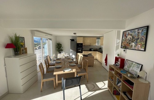 Briancon Apartment | Le Roof-top * 100m2 + terrace 100 m2 - Sleeps 8 -