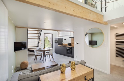 Fougeres - Sevigne Apartment | Le Saint Martin 1 - Bel appartement moderne et confortable