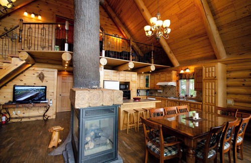 Saint-Tite-des-Caps Ski Chalet | LEBOIS ROND RELAX