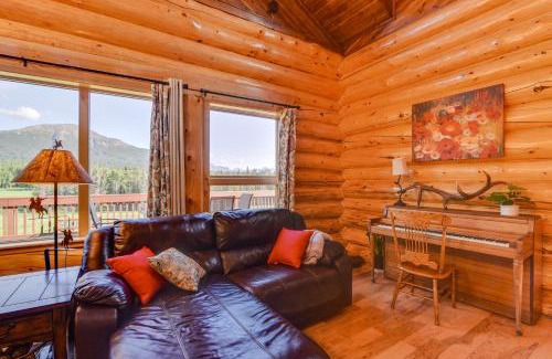 Lazy Mountain House | Legacy Mountain Lodge on 40-Acre Ranch with Views!