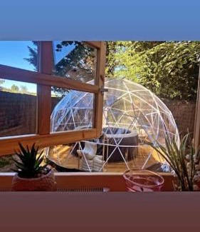 Pruniers-en-Sologne Ski Chalet | Les Atypiques de sologne Pod avec spa privatif