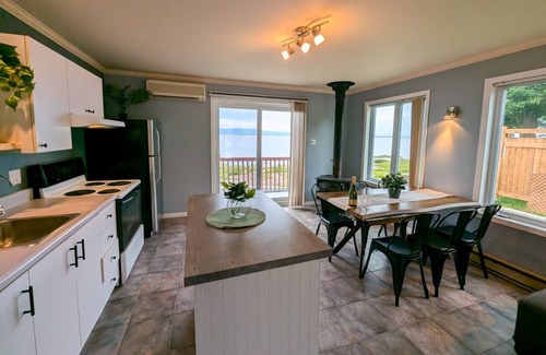 Cap-Saint-Ignace Ski Chalet | Les Chalets Bleus - Family cottage on the banks of the River - Chalet 13