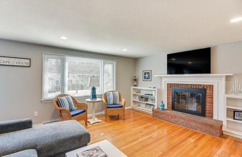 West Hyannisport House | Less Than 1 Mi to Craigville Beach Home with Patio and BBQ